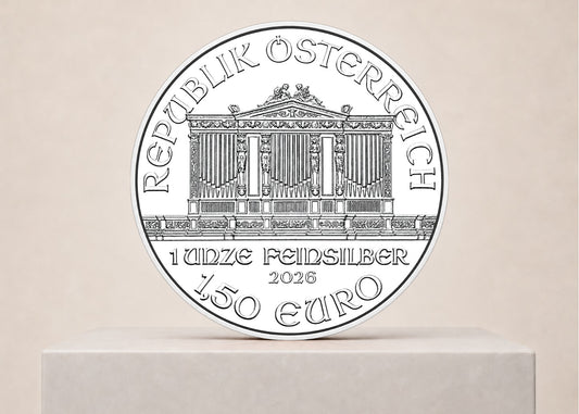 Wiener Philharmoniker 2026 1 oz sølvmønt