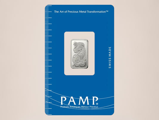 PAMP Lady Fortuna 5 g platinbarre – fjernlager