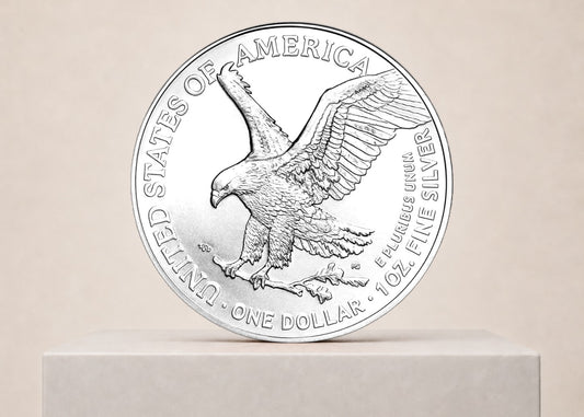 American Eagle 2026 1 oz sølvmønt – fjernlager