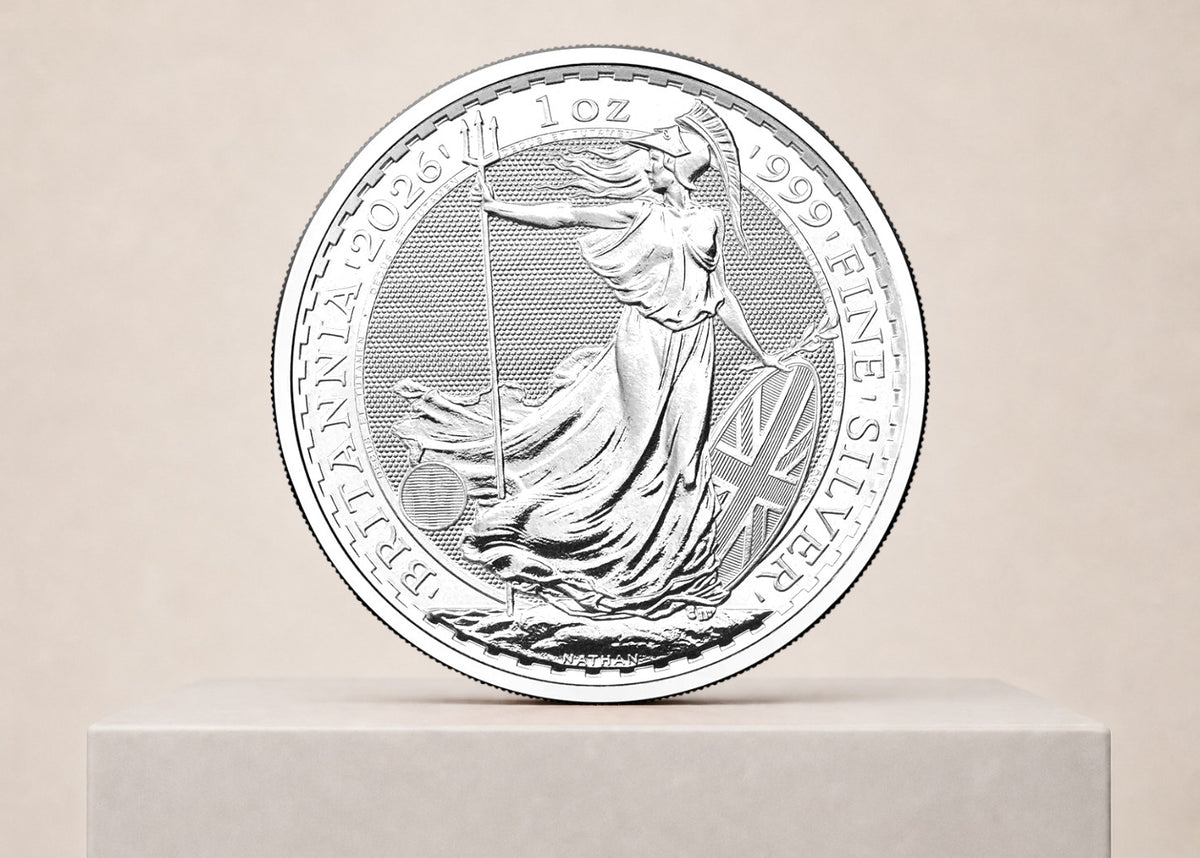 Britannia 2026 1 oz sølvmønt