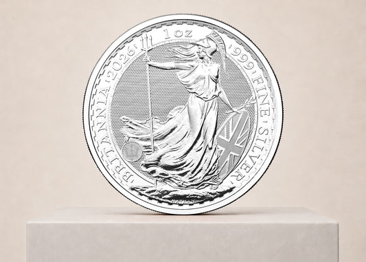 Britannia 2026 1 oz sølvmønt