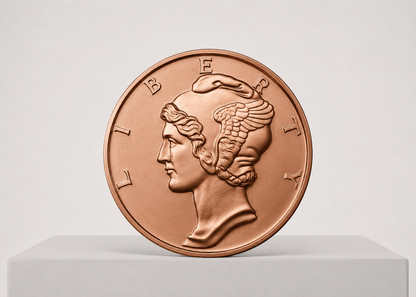 1 oz Mercury Dime 999 kobbermønt