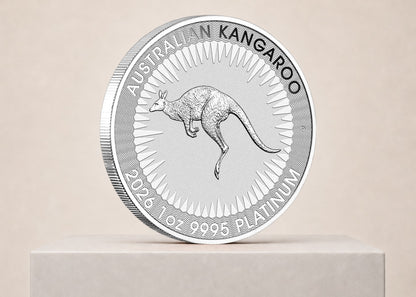 Australian Kangaroo 2026 1 oz platinmønt – fjernlager