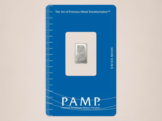 PAMP Lady Fortuna 1 g platinbarre – fjernlager