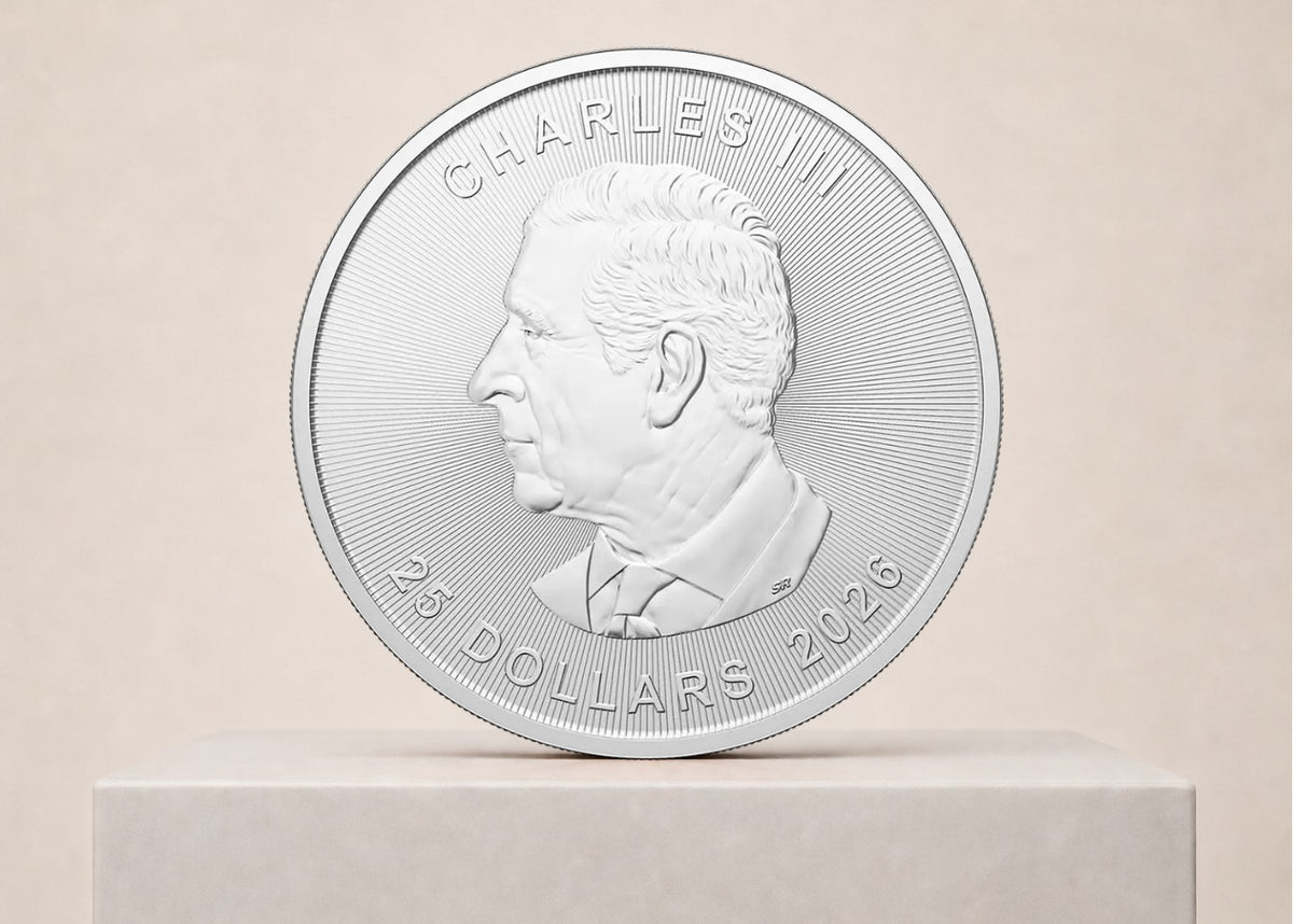 Grand Maple Leaf 2026 5 oz sølvmønt – fjernlager