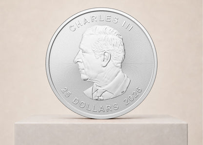 Grand Maple Leaf 2026 5 oz sølvmønt – fjernlager