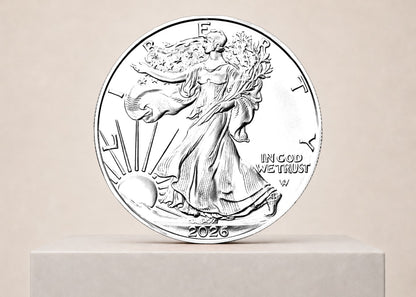 American Eagle 2026 1 oz sølvmønt