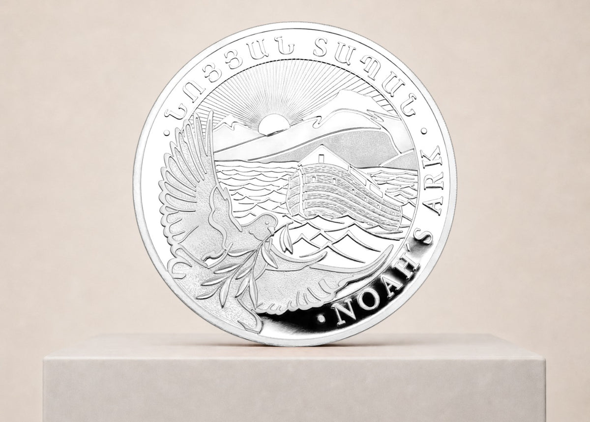 Noah’s Ark 2026 1 oz sølvmønt – fjernlager