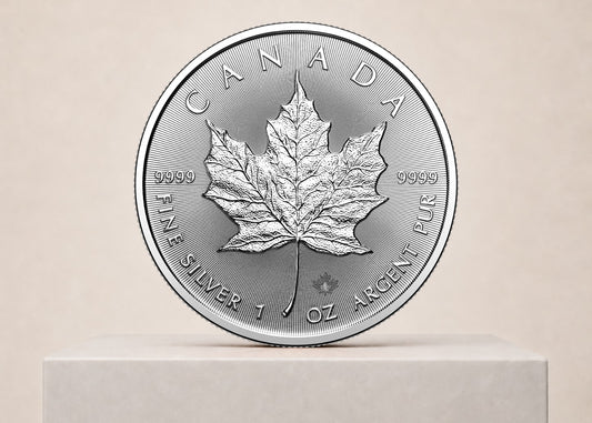 Canadian Maple Leaf 2026 1 oz sølvmønt
