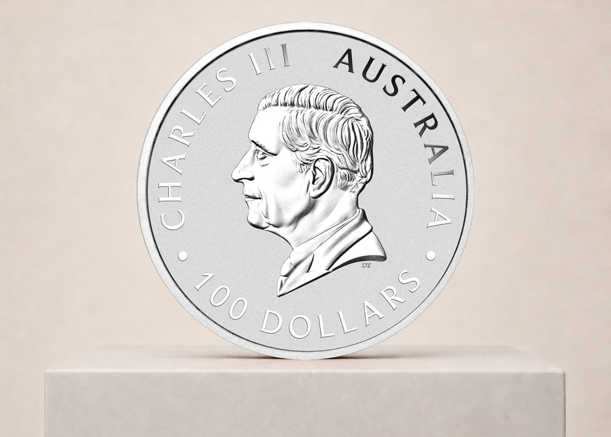 Australian Kangaroo 2026 1 oz platinmønt – fjernlager