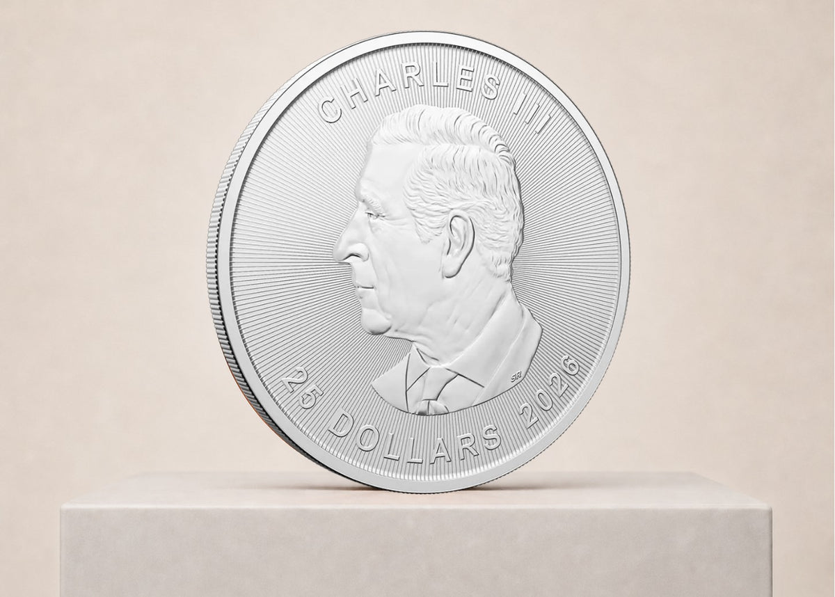 Grand Maple Leaf 2026 5 oz sølvmønt – fjernlager