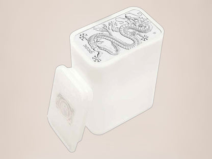 Perth Mint Rectangular Dragon 2026 1 oz sølvmønt