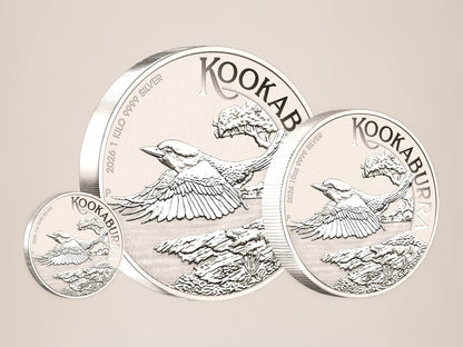 Kookaburra 2026 10 oz sølvmønt – fjernlager