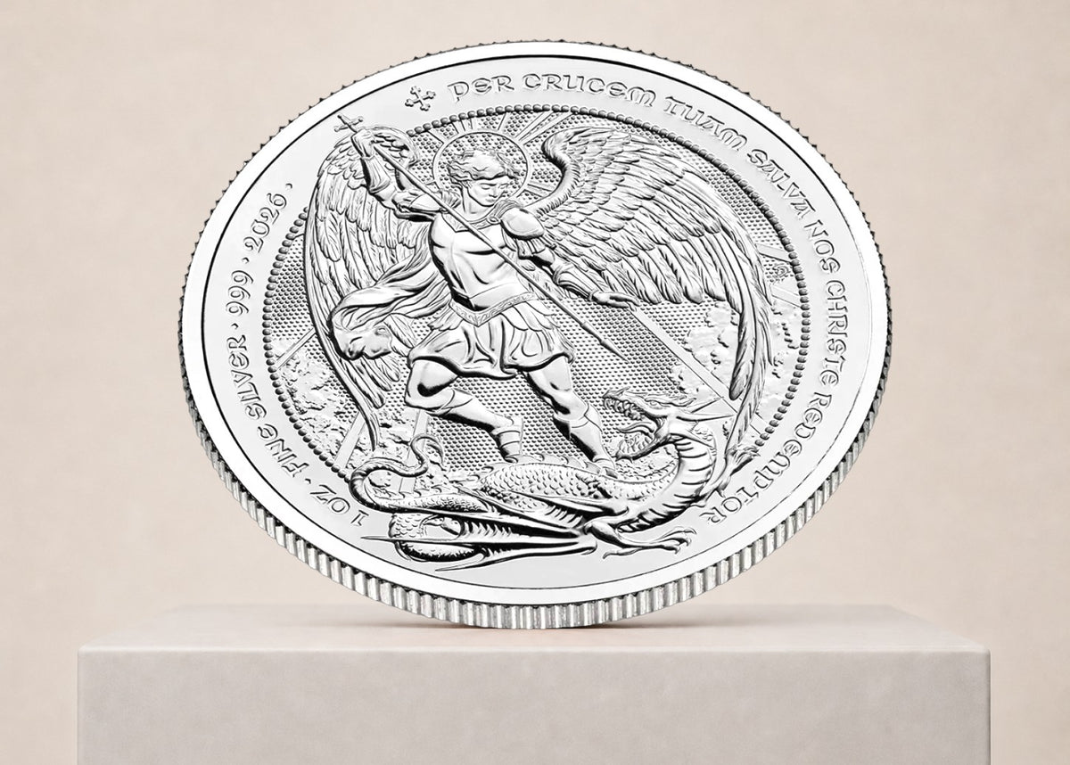 The Angel 2026 1 oz sølvmønt – fjernlager