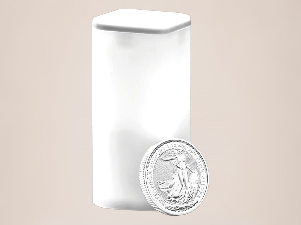 Britannia Charles III 2026 1/4 oz sølvmønt – fjernlager