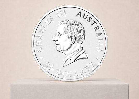 Australian Kookaburra 2026 1 kg sølvmønt – fjernlager
