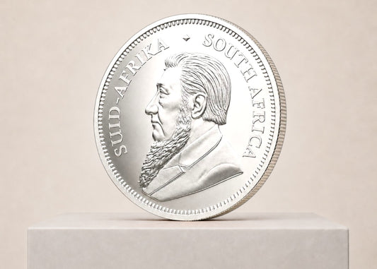 Krugerrand 2026 1 oz sølvmønt – fjernlager