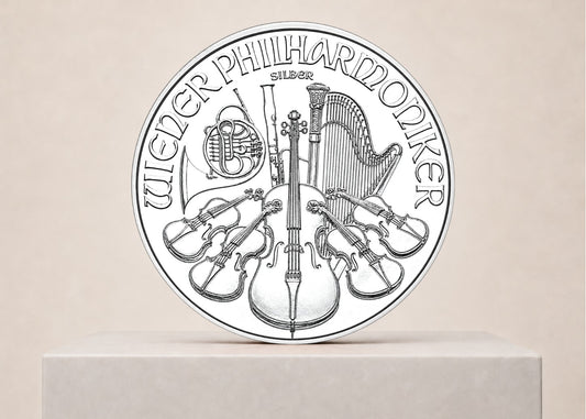 Wiener Philharmoniker 2026 1 oz sølvmønt – fjernlager