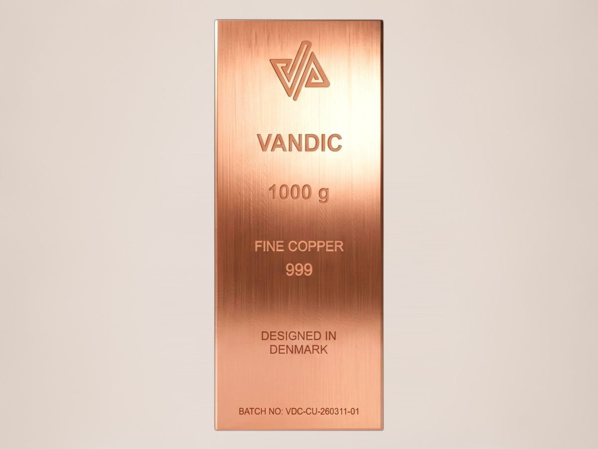 1 kg kobberbarre hos Vandic
